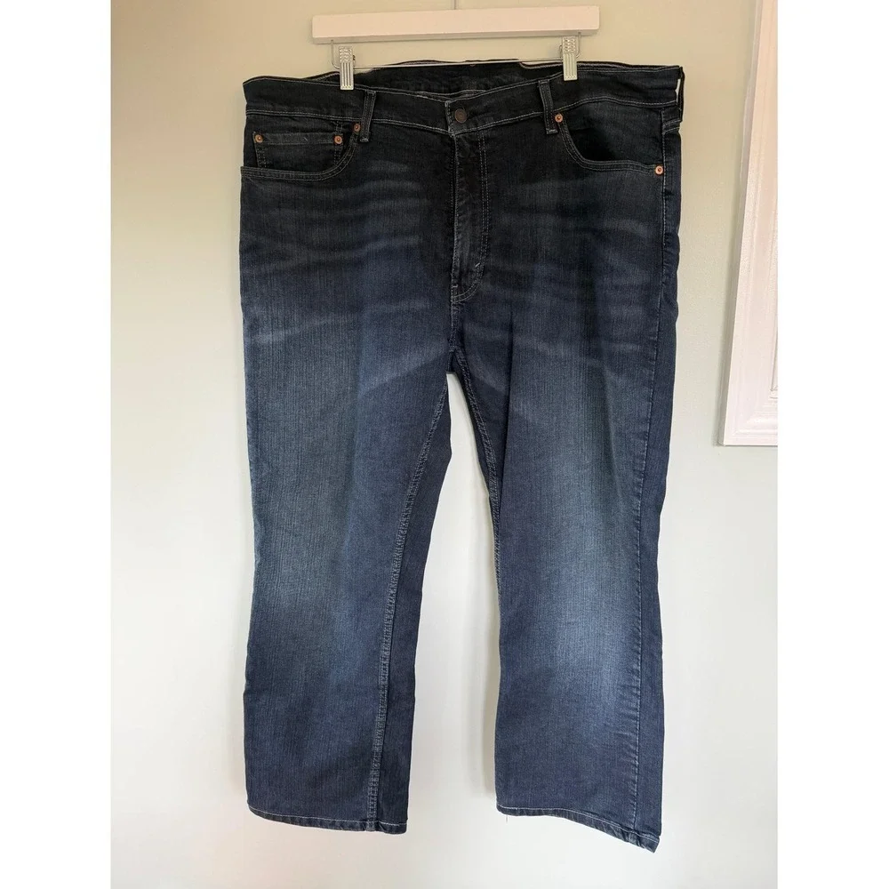 Levis 559 Relaxed Straight Jeans Mens 40x32 Blue Denim Stretch Casual Classic